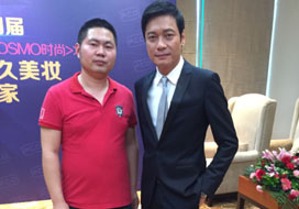 广州顺盈与明星合影