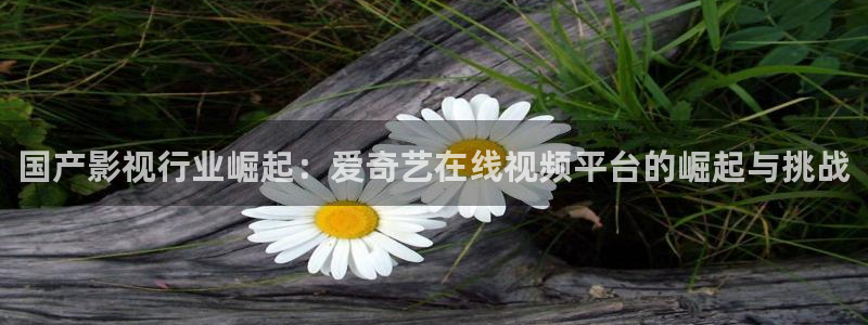 顺盈娱乐：国产影视行业崛起：爱奇艺在线视频平台的崛起与挑战